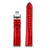 Alligator & Crocodile Apple Watch Bands 40mm, 44mm, Alligator & Crocodile Leather Bands for Apple Watch Series 5, Series 4 - Red