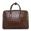 Alligator Business Bag, Alligator Leather Briefcase for Men