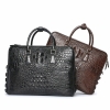 Crocodile Leather Briefcases Laptop Bags