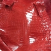 Genuine Alligator Skin-Red