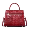 Ladies Designer Crocodile Handbag Shoulder Bag-Back