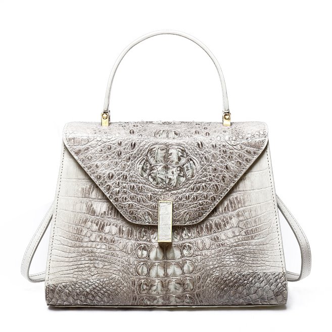 Ladies Designer Crocodile Handbag Shoulder Bag