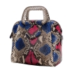 Snakeskin Handbag Top-Handle Bag Tote Crossbody Bag-Micro Side