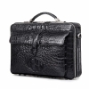 Crocodile Messenger Bag Laptop Briefcase Satchel Shoulder Bag-Micro Side