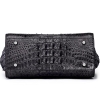 Crocodile Tote Bags Top Handle Shoulder Handbags with Zipper-Bottom