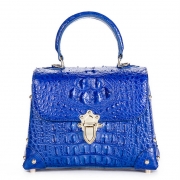 Ladies Crocodile Shoulder Bag Top Handle Handbag