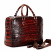 Large Handcrafted Alligator Briefcases Business Travel Bags-1