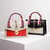 Fashion Small Alligator Skin Shoulder Handbags with a Bow Tie