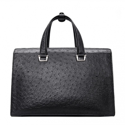 Ostrich Briefcase Business Travel Bags with Combination Lock