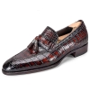 Alligator Tassel Loafer in Goodyear Welted