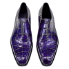 Alligator Wholecut Oxfords Leather Sole Goodyear Welted Dress Shoes