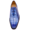 Fashion Alligator Leather Wholecut Oxford Shoes for Men-Upper