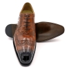 Mens Alligator Leather Wingtip Lace-Up Oxford-1