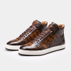 Mens Alligator Leather Chukka Sneaker-2