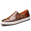 Men’s Alligator Leather Lace Up Sneakers