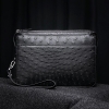 Ostrich Business Clutch Wrist Bag for Men