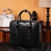 Alligator Leather Briefcase Laptop Business Bag for Men-1