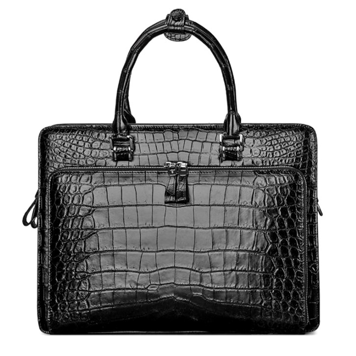 Crocodile Briefcase, Alligator Briefcase | OURRUO