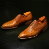 Ostrich Skin Derby Oxford-1