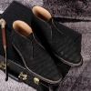 Classic Suede Alligator Leather Chukka Boots-2