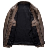 Formal Snakeskin Jackets Brown Python Skin Jackets-Lining