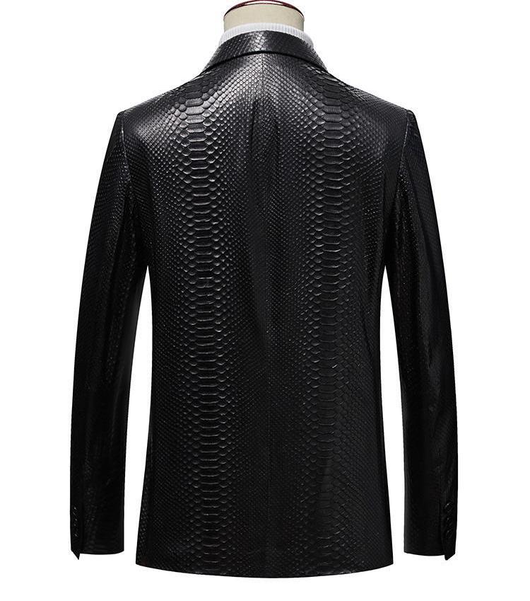 Snakeskin Blazer Python Skin Sport Coat Jacket