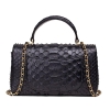 Designer Snakeskin Shoulder Handbags Satchel Purses-Back